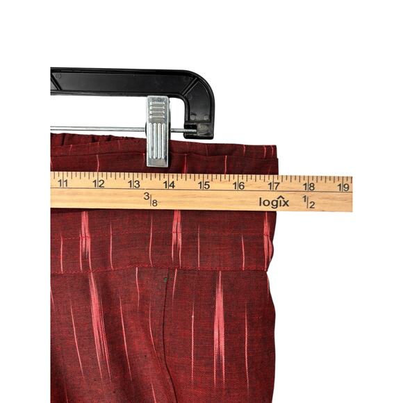 Swami Gear Bohemian Wide Leg Pants Wrap Tie Front S/M Hippie Woodstock India - Picture 7 of 10